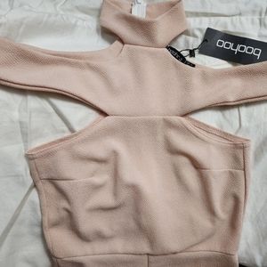 Boohoo cutout jumpsuit